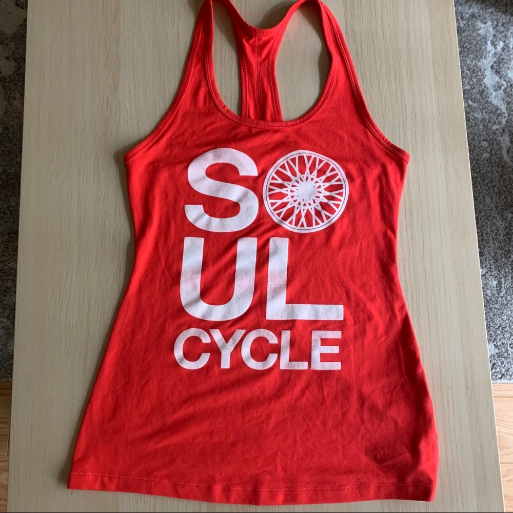 SoulCycle Nike Dri-fit Tank Top Red - Size small